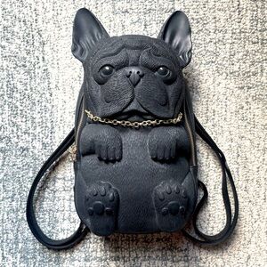Rare! ADAMO 3D Bags Original French Bulldog Backpack from Hong Kong Frenchie